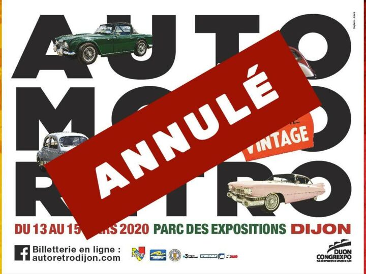 Salon Auto Moto Retro Dijon 2020