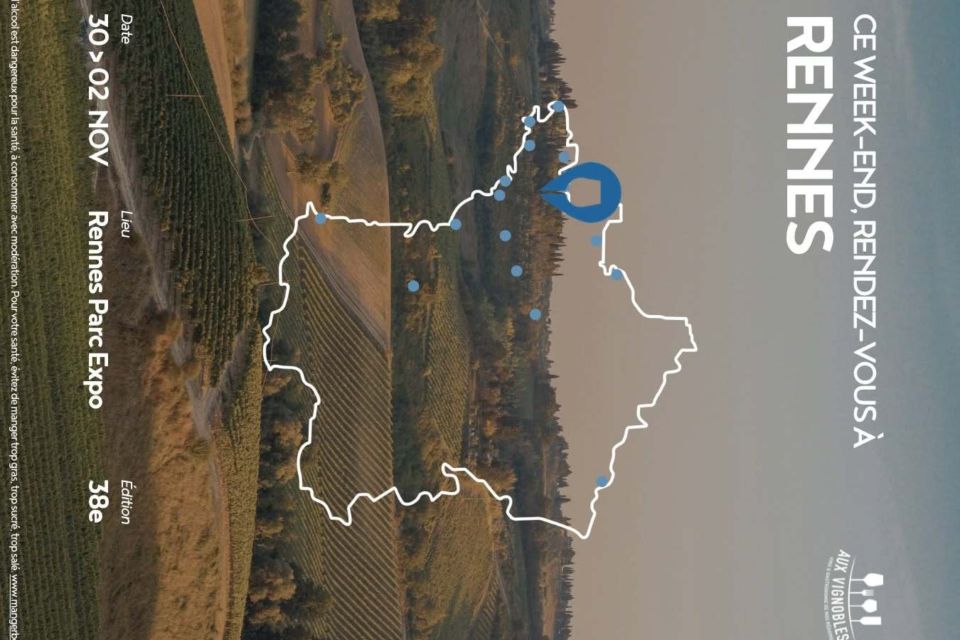 Aux Vignobles ! Salon des vins et de la gastronomie de Rennes 2026