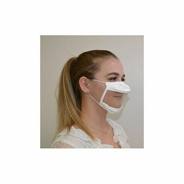 Dream Act Pro - Ce masque dialogue est composé de maille fine polyamide et d'un insert en polyuréthane transparent. 