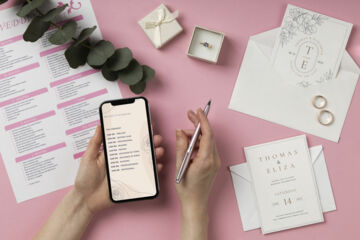 Site web, QR code, plan de table connecté : les outils du mariage digital et responsable