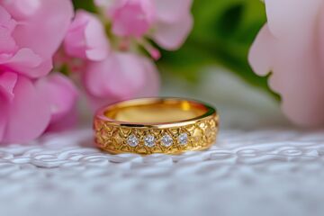 Bague de fiançailles en serti gipsy : l’élégance minimaliste au creux de votre main