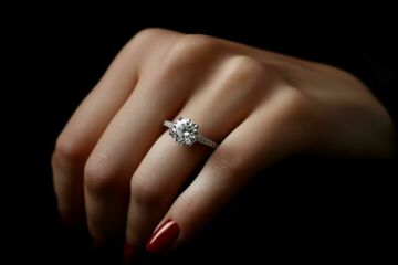Serti pavé : la bague de fiançailles qui brille de mille feux
