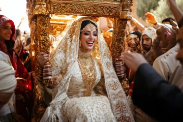 15 traditions insolites venues du monde entier autour de l’entrée des mariés dans la salle de réception