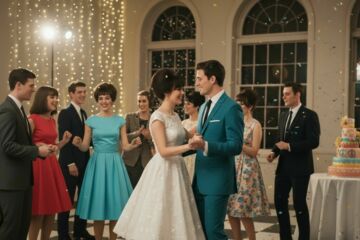 Mariage thème années 60 : couleurs pop et ambiance rétro pour une fête pleine de peps