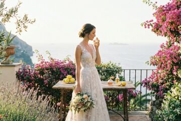 Mariage en Italie : fleurs méditerranéennes et parfum de la mariée