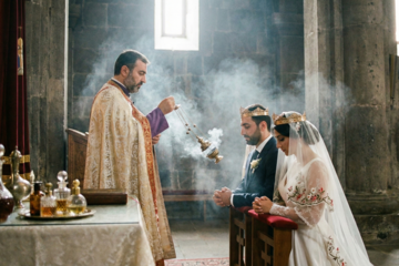 Mariage en Arménie : encens et parfums liturgiques