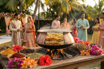 Le repas traditionnel de mariage à Maurice : une explosion de saveurs créoles et métissées