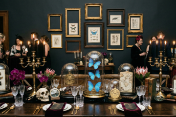 Le mariage "cabinet de curiosités" : l'esthétique du surréalisme chic