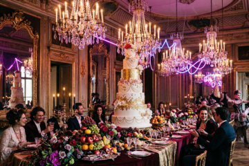 Le mariage "baroque subversif" : l'art de l'excès maîtrisé