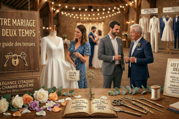 Quelles sont les tenues idéales pour un mariage en deux temps ?