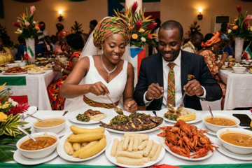 Le repas traditionnel de mariage en Guinée équatoriale : un festin entre terre et mer