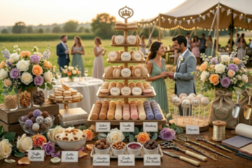 8 gourmandises irrésistibles à offrir aux invités de votre mariage