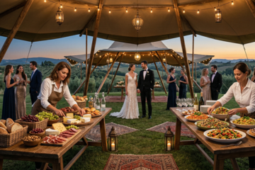 Le choix du traiteur selon le lieu : l'assiette face à l'architecture