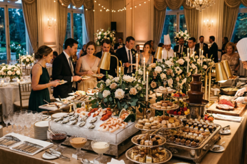 Buffet de mariage de prestige : quand l’art de recevoir devient une expérience