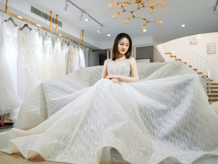 La tenue de la mariée
