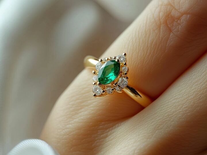 5 pierres de couleur verte et leur symbolique à envisager pour une bague de fiançailles