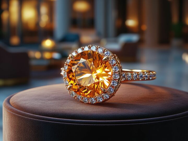 5 pierres de couleur orange et leur symbolique à envisager pour une bague de fiançailles