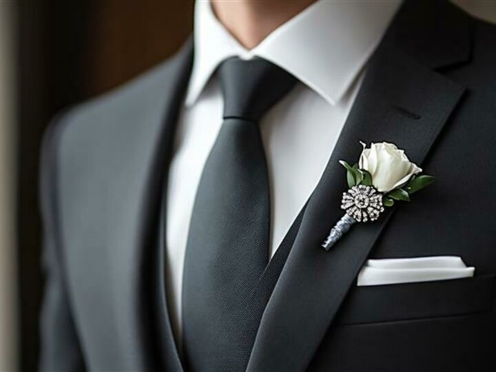 Broche et boutonnière : peut-on les associer sans fausse note pour son mariage ?
