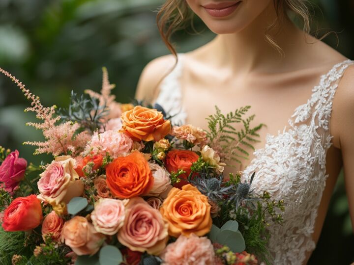Les 7 fleurs incontournables pour un bouquet de mariée sur le thème vintage