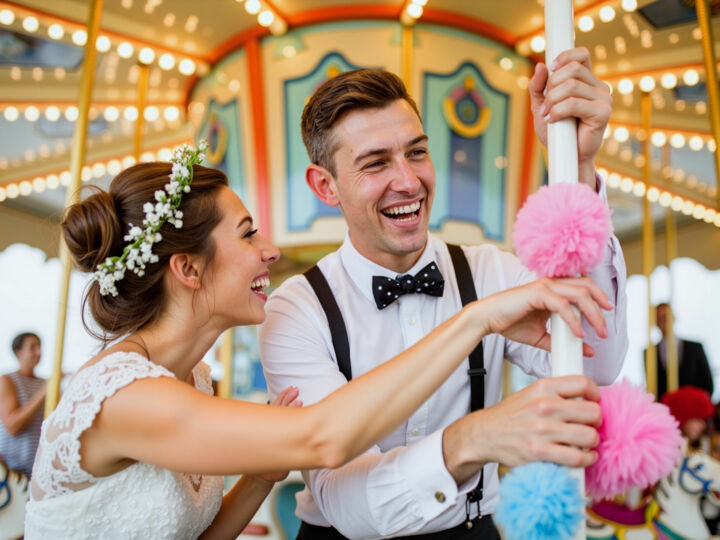 Jeux de kermesse, chamboule-tout et pêche à la ligne : ces animations vintage vont faire fureur pour votre mariage