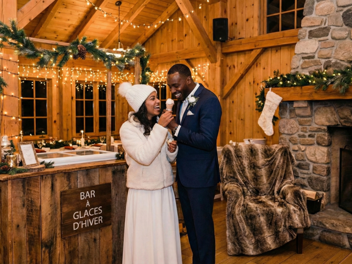 Mariage d’hiver : 5 idées pour les intégrer les crèmes glacées dans un menu réconfortant