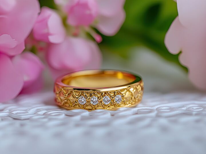 Bague de fiançailles en serti gipsy : l’élégance minimaliste au creux de votre main