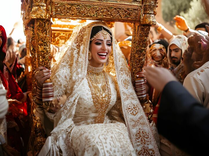 15 traditions insolites venues du monde entier autour de l’entrée des mariés dans la salle de réception