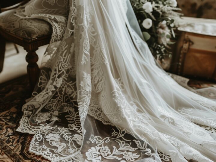 Zoom sur... les 6 robes de Kleofina Pnishi lors de son mariage avec Benjamin Pavard
