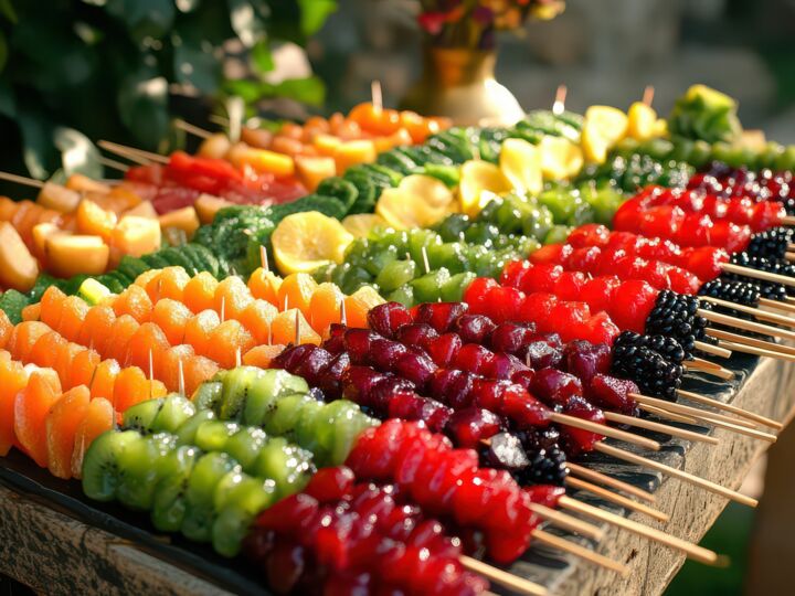 Des verrines aux brochettes de fruits : 7 idées gourmands et faciles à transporter ou installer pour des événements en extérieur