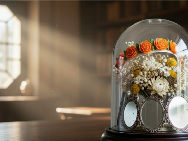 Globe de mariage : histoire d’un objet emblématique du XIXᵉ siècle