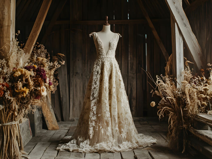 Robe bohème : l’incontournable des mariages champêtres et romantiques