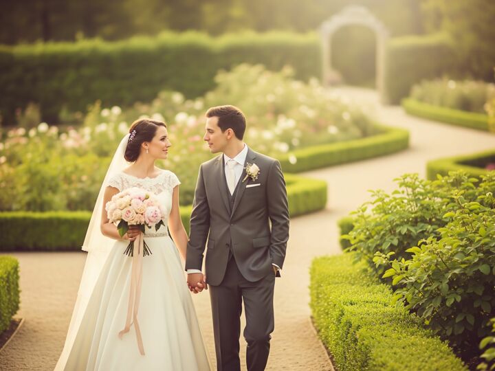 Exit les mariages rustiques ? Le jardin devient le nouveau décor préféré des mariés !