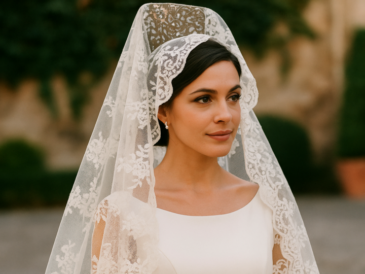 De la mantille espagnole au wataboshi japonais : 10 voiles de mariage venus d’ici et d’ailleurs