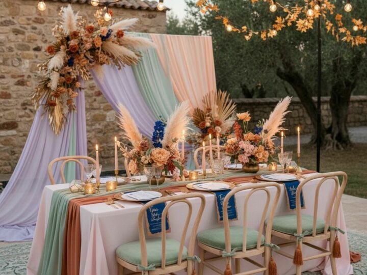 Un mariage au ton pastel : réinventer les couleurs douces sans tomber dans le cliché
