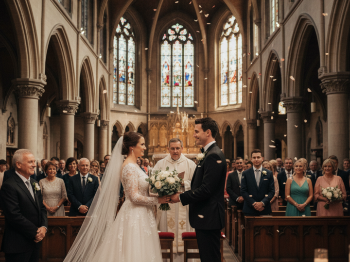Le marié à droite, la mariée à gauche : d’où vient cette coutume séculaire ?