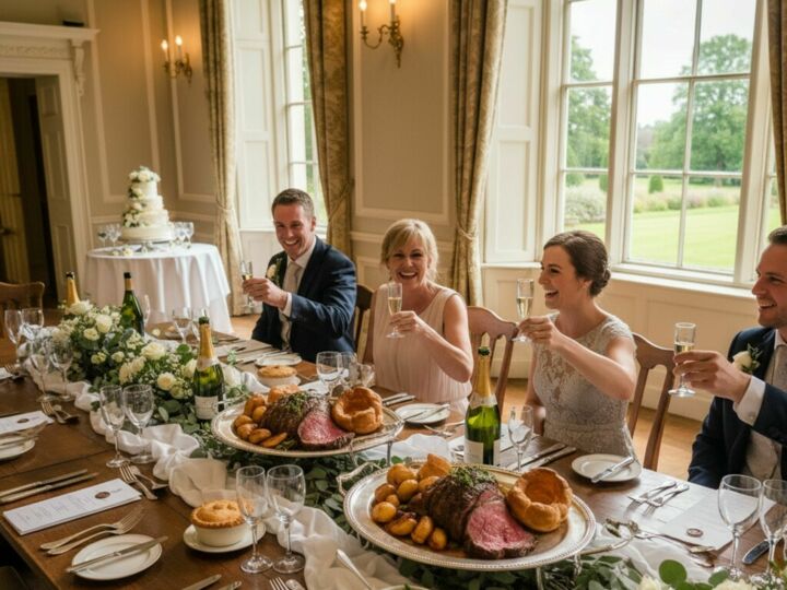 Le repas de mariage anglais appelé "wedding breakfast" et qui n’a rien d’un petit-déjeuner