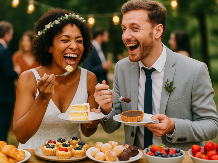 Le repas de mariage inversé : quand on commence par le dessert !