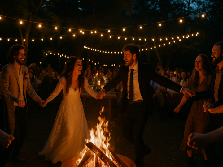 Sabbat chic : quand la réception de mariage s’inspire des cercles de sorcières