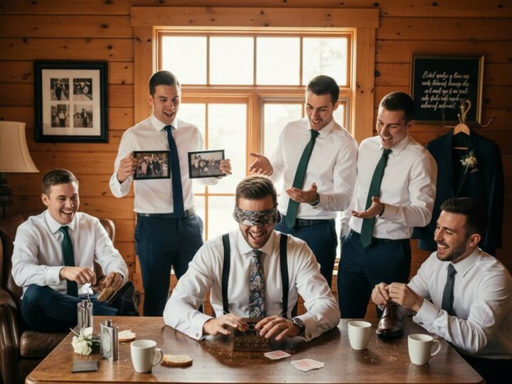 Le marié et ses témoins : rituels, défis et symboles d’amitié avant le grand “oui”
