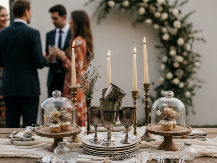 9 objets de table oubliés qui reviennent en force dans les mariages contemporains