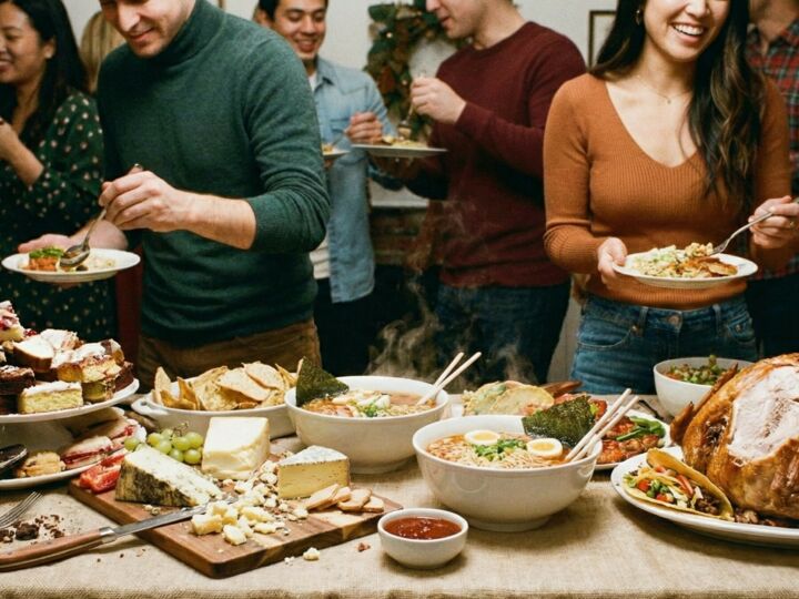 Oubliez la perfection : comment "Chaos Cooking" et esthétique "Messy" vont bousculer les buffets de fête ?