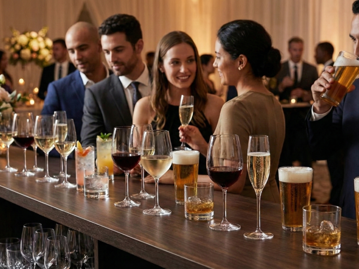 Comment bien choisir ses verres pour une réception réussie ? Contenances, usages et pièges à éviter