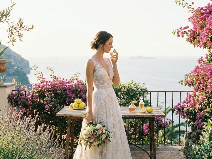 Mariage en Italie : fleurs méditerranéennes et parfum de la mariée