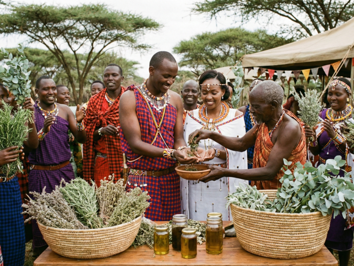 Mariage au Kenya : plantes aromatiques et rites communautaires