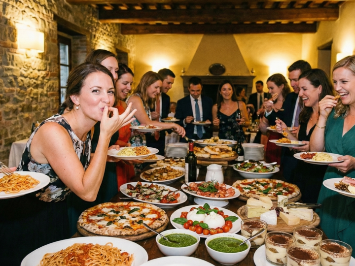 Cuisine italienne : pourquoi elle est devenue le secret des événements qui rassemblent vraiment