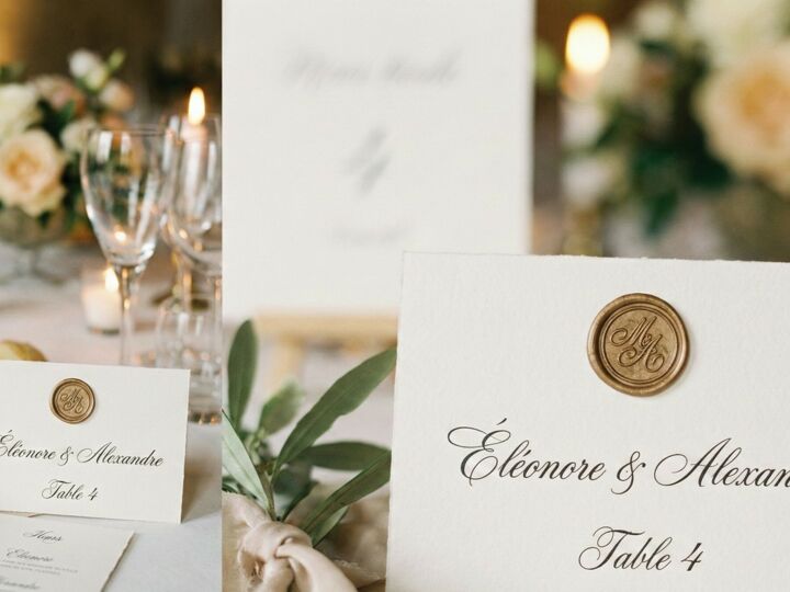 La typographie de mariage : Le détail invisible qui change toute l'ambiance.