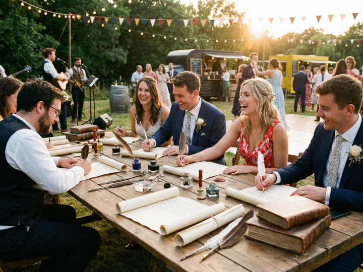 Livre d’or, vœux, lettres : quand l’écriture manuscrite devient le souvenir central d’un événement