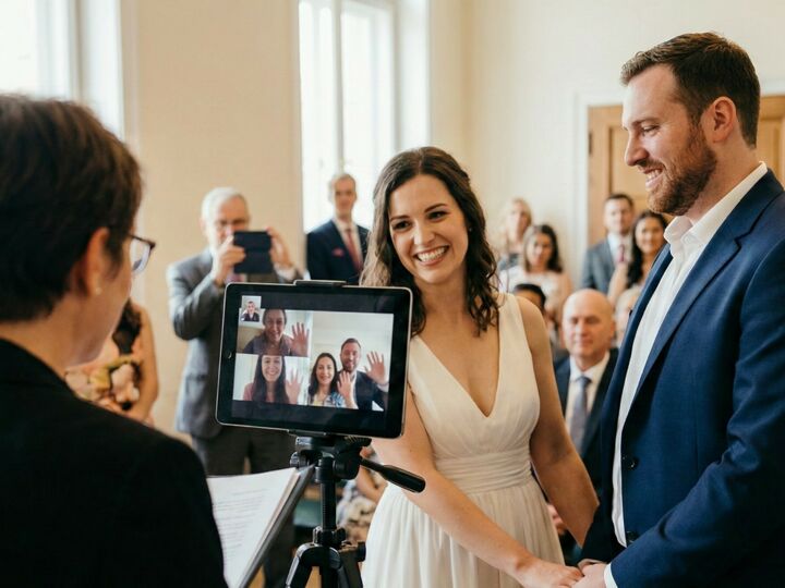 Est-il possible de diffuser sa cérémonie civile en direct pour les proches éloignés ?