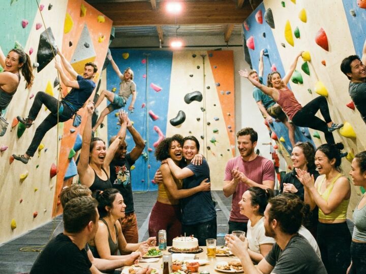 Anniversaire, team building ou sortie entre amis : l'escalade en salle, le nouveau QG de nos rassemblements animés
