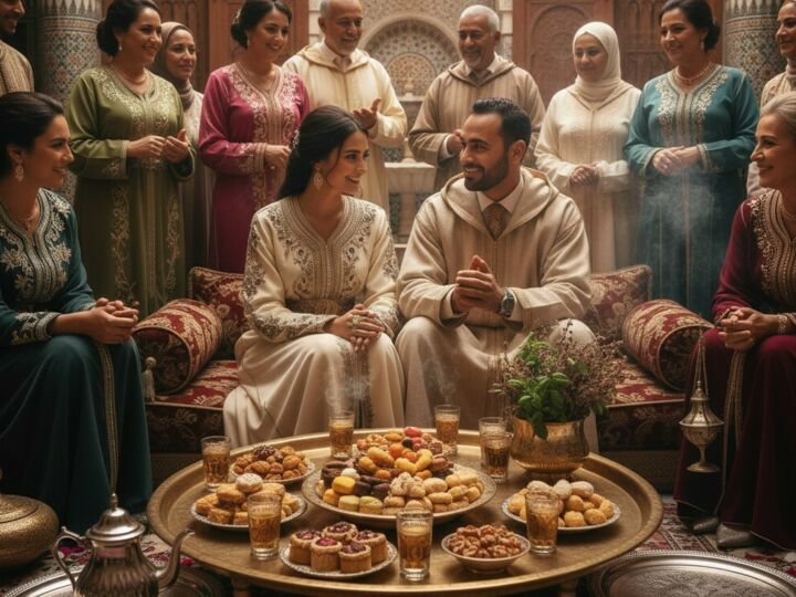 La khotba marocaine : la fête des fiançailles entre thé, pâtisseries et bénédictions familiales